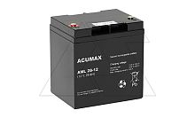Батарея аккумуляторная Acumax AML28-12, 12V/28Ah, 172(175)x164x125 HxLxW, 9.5kg, 10-12лет | код AML28-12 | EMU