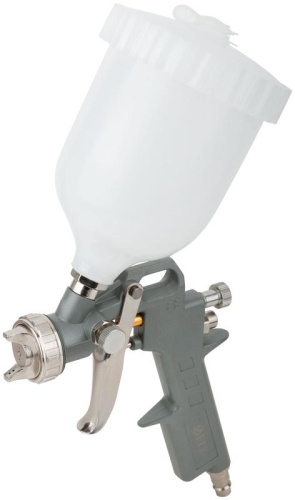 Краскопульт пневматический, пластмассовый верхний бачок 600 мл, 1.5 мм | код 81000 | FIT фото 2