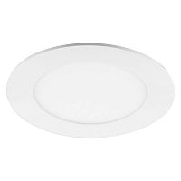 Светильник светодиодный ДВО-9w 6400K 740Лм slim белый | код 27999 | Feron