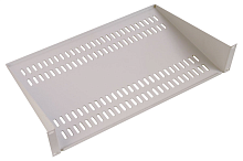 Полка перфорированная консольная 2U 300 мм | код МС-30 | ЦМО