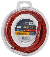 Трубка термоусадочная ТТУ нг-LS 10/5 красн. (уп.2м) | код UDR12-010-005-002-K04-T | IEK