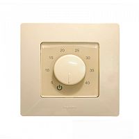 Термостат механический Th-HF-E-B 16А 3.6кВт для теплых полов датчик пола с возможн. установкой в рамку Legrand Etika беж.