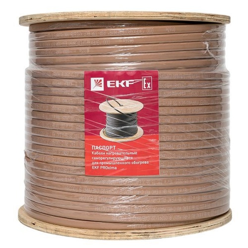 Кабель саморегулирующийся нагревательный взрывозащищенный ESR-10P, 200 м Ex | код ESR-10P-200 | EKF фото 2 Кабель саморегулирующийся нагревательный взрывозащищенный ESR-10P, 200 м Ex | код ESR-10P-200 | EKF фото 2