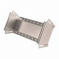 Угол вертикальный внешний 45 градусов Стандарт INOX (AISI 409) 500х100 Промрукав | код PR16.2975 | ПРОМРУКАВ