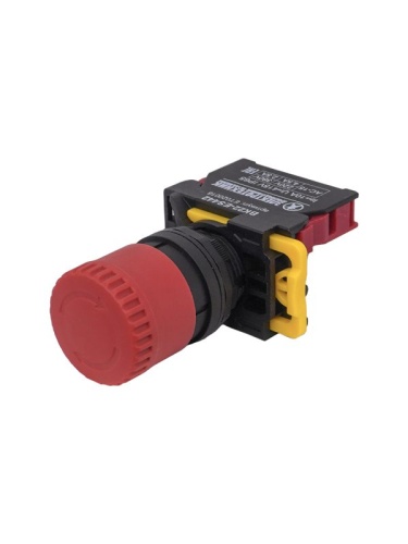 Выключатель кнопочный ВК22-ES442 1НЗ гриб с фиксацией 30мм d22мм IP65 красн. Электротехник ET020018 Выключатель кнопочный ВК22-ES442 1НЗ гриб с фиксацией 30мм d22мм IP65 красн. Электротехник ET020018