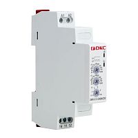 Реле контроля напряжения однофазное, тип DRV, конфигурация контакта 1CO, 110-240В AC/DC | код DRV-C-1-240ACDC | DKC