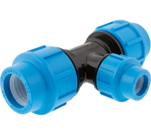 Тройник 32х20х32 для труб ПНД | код 9355 | Джилекс