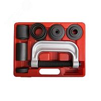 Набор оправок для монтажа и демонтажа сайлентблоков кейс 10 предметов | код 110-20010C | Мастак