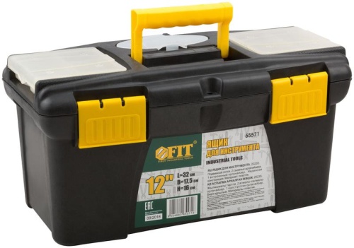 Ящик для инструмента пластик. 12дюйм ( 320х175х160мм ) FIT 65571