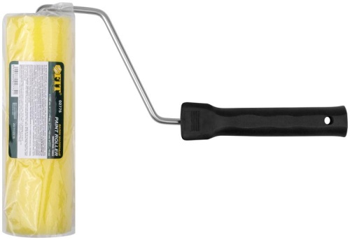 Валик поролоновый 180мм желт. FIT 02775 фото 3