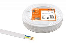 Провод ПГВВП 3х2.5 ГОСТ (бухта 5м) белый | код SQ0127-0307 | РЭМЗ ТМ