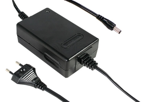 Источник питания AC-DC адаптер 30Вт, с функцией зарядного устройства, вход 90...264В АС 47...63Гц/127...370В DC, выход 28,6В/1,04А, изоляция 3000В АС, 108х67х36мм, 0...50С, евровилка | код GC30E-6P1J | MeanWell Источник питания AC-DC адаптер 30Вт, с функцией зарядного устройства, вход 90...264В АС 47...63Гц/127...370В DC, выход 28,6В/1,04А, изоляция 3000В АС, 108х67х36мм, 0...50С, евровилка | код GC30E-6P1J | MeanWell