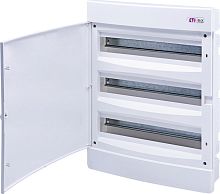 Щит внутр. распределительный ECM 3x18PO (54мод.белая дверь), пластик | код 001101048 | ETI