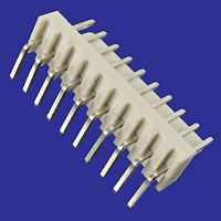 Разъём питания низковольтный RUICHI WF-10R наклон 2.54 мм, 10 контактов | код 55790 | Ruichi