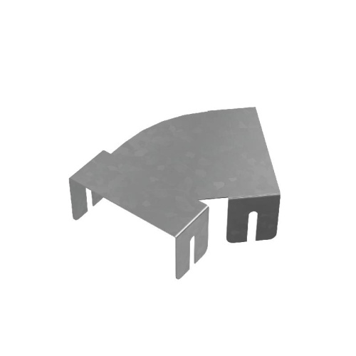 Крышка для угла горизонтального изменяемого 0-45град. осн.100 сталь "ПЛЮС" KIGLplus100 HD гор. оцинк. КМ PL12420
