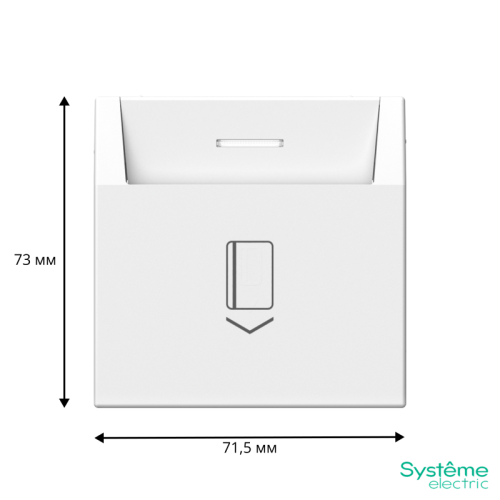 ARTGALLERY ВЫКЛЮЧАТЕЛЬ карточный 10А, без задержки времени, быстр.клемм., ЛОТОС | код GAL001314S | Systeme Electric фото 2