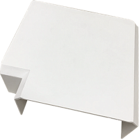 Плоский угол для короба 120х50 мм, белый | код LAN-CT120x50-HC-WH | LANMASTER