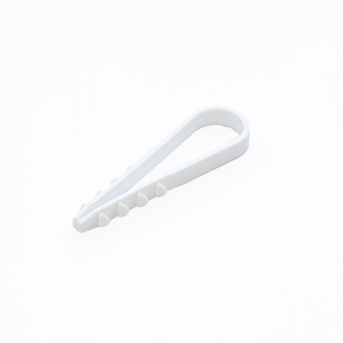 Дюбель-хомут для круглого кабеля d5-10 мм белый (100 шт/уп) Промрукав | код PR08.6939 | ПРОМРУКАВ Дюбель-хомут для круглого кабеля d5-10 мм белый (100 шт/уп) Промрукав | код PR08.6939 | ПРОМРУКАВ