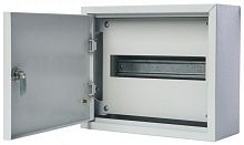 Распределительный шкаф ЩРН, 12 мод., IP31, навесной, сталь, серая дверь | код. 30202DEK | DEKraft