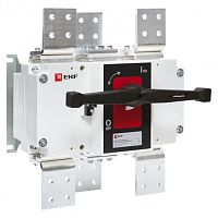 Рубильник-выключатель 2000A 3P c рукояткой управления для прямой установки PowerSwitch EKF | код psds-2000-3 | EKF