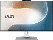 Моноблок MSI Modern AM272P 1M-684RU 27 Full HD Core 7 150U (1.8) 32Gb SSD1Tb Graphics Windows 11 Professional GbitEth WiFi BT 120W клавиатура мышь Cam белый 1920x1080 | код 2017032 | MSI