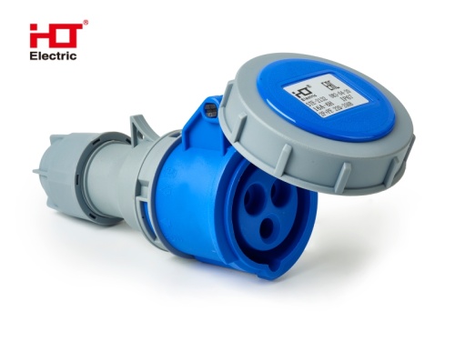 Розетка переносна 2132 16А 2Р+РЕ 220В-250B IP67 HLT | код 083-04-20 | HLT