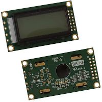 ЖК индикатор символьный RUICHI RH0802A-TYH, язык Русский - Английский | код 113064 | Ruichi