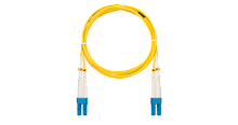 Шнур NIKOMAX волоконно-оптический, соединительный, одномодовый 9/125мкм, стандарта OS2, LC/UPC-LC/UPC, двойной, LSZH нг(A)-HFLTx, 2мм, желтый, 15м | код NMF-PC2S2C2-LCU-LCU-015 | NIKOMAX
