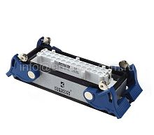 Розетка 24 полюса, 16А, корпус металлический, монтаж на панель с фиксатором EBM24PM44 | код EBM24PM44 | EMAS