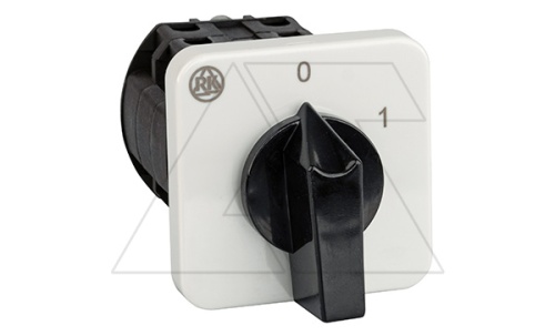 Переключатель BS 16 38 U, 8P, 20A, тип 0-1 (60°), 8NO на 1, 7.5kW(400VAC по АС-23), на дверь, фронт IP40 | код EAC609601 | Rade Koncar Переключатель BS 16 38 U, 8P, 20A, тип 0-1 (60°), 8NO на 1, 7.5kW(400VAC по АС-23), на дверь, фронт IP40 | код EAC609601 | Rade Koncar