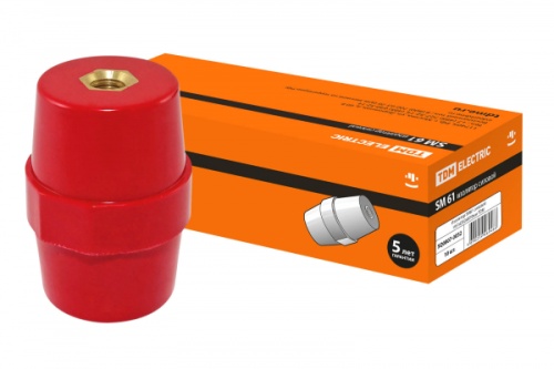 Изолятор SM61 силовой Н61хD50хМ10мм TDM | код SQ0807-0052 | TDM