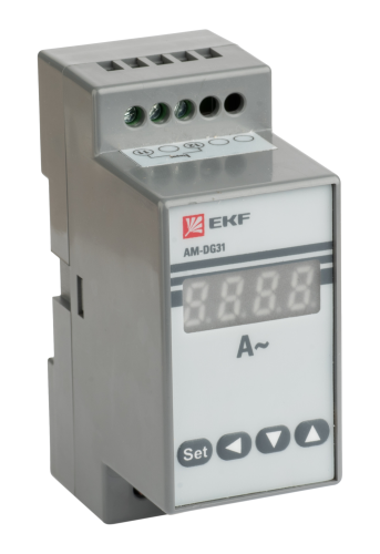 Амперметр AD-G31 цифровой на DIN однофазный PROxima (без поверки | код ad-g31 | EKF