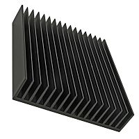 Радиатор охлаждения RUICHI BLA280-150, алюминиевый | код 69901 | Ruichi