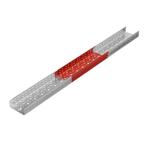 Лоток листовой перфорированный 200х80 L2000 1.5мм "Быстрый монтаж ПЛЮС" LPplus80-200-1.5-2000 КМ PL2840 фото 3