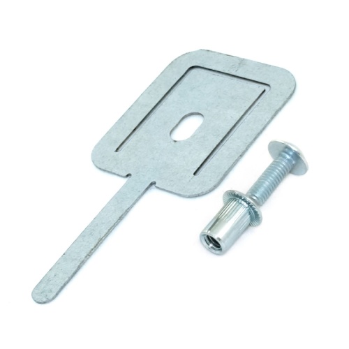 Комплекты для крепления ОКЛ с использованием винта, заклепки и хомута FR ПР-40 (100 шт) Промрукав | код PR08.5204 | ПРОМРУКАВ