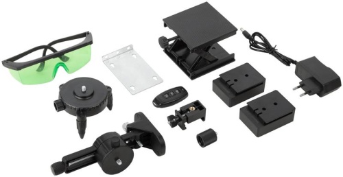 Уровень лазерный аккумуляторный самоуспокаивающийся Li-Ion мультипризменный 3х360град. зел. луч диапазон 20м FIT 18670 фото 10 Уровень лазерный аккумуляторный самоуспокаивающийся Li-Ion мультипризменный 3х360град. зел. луч диапазон 20м FIT 18670 фото 10