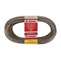 Трос стальной в ПВХ оплетке d=4,0 мм, прозрачный ( моток 20 м) REXANT | код 09-5140 | REXANT