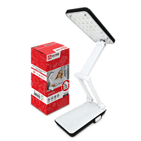 Светильник настольный светодиодный ССО 12Ч 5Вт 300Лм 230В ЧЕРНЫЙ IN HOME | код 4690612034942 | IN HOME