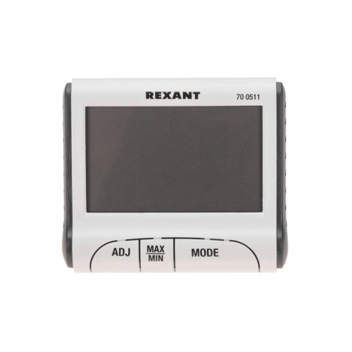 Термогигрометр комнатный с часами и функцией будильника (блист.) | код 70-0511 | Rexant Термогигрометр комнатный с часами и функцией будильника (блист.) | код 70-0511 | Rexant