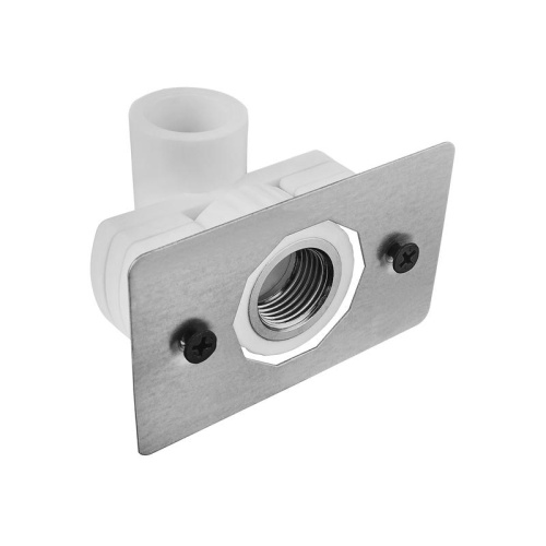 Угольник комбинированный с планкой под гипсокартон PPR 20х1/2 бел. | код 30008 | RTP