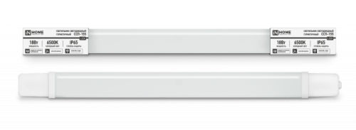 Светильник светодиодный герметичный ССП-155 18Вт 230В 6500К 1500Лм 600мм IP65 IN HOME | код 4690612034218 | IN HOME Светильник светодиодный герметичный ССП-155 18Вт 230В 6500К 1500Лм 600мм IP65 IN HOME | код 4690612034218 | IN HOME