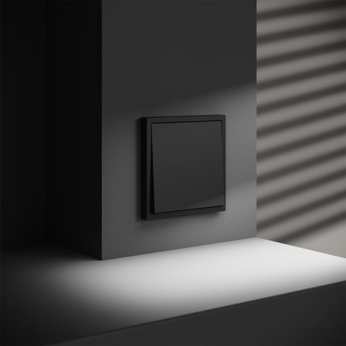 Выключатель 1-кл. СП S70 10А механизм черн. матов. Voltum VLS010108 фото 6