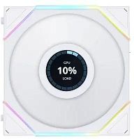 Вентилятор для корпуса Lian-Li Uni Fan TL 140 LCD Reverse ARGB 140х140x28 белый 7-pin 28.5дБ (G99.14RTLLCD1W.00) Ret | код 2025244 | LIAN-LI