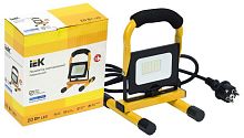 Прожектор светодиодный СДО 06-20П переносной 6500К IP65 черный | код LPDO603-020-65-K02 | IEK