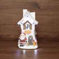 Керамическая фигурка Белый домик 15.7х11.7х28.4 см | код 505-025 | NEON-NIGHT