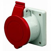 Розетка панельная IP44 32A 2P+E 230В (упак. 10шт) | код. DIS4223263 | DKC