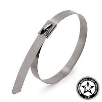 Стяжки кабельные стальные СКС (304) 4,6*125 FORTISFLEX | код 74908 | КВТ