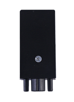 Ввод питания шинопровода P-1B-TL черный серии TOP-LINE IN HOME | код 4690612029412 | IN HOME