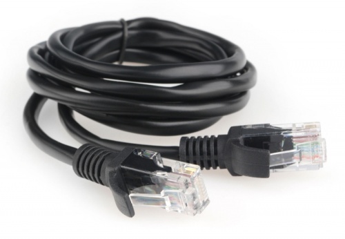 Патч-корд CCA light UTP Гарнизон кат.5e, 1.5м, литой, многожильный (чёрный) | код PC-UTP-5e-1.5-BK | Гарнизон