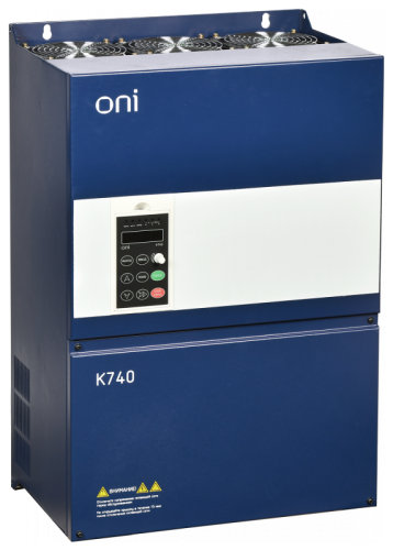 Преобразователь частоты K740 380В 3Ф 55-75кВт 110-152А энк. Profibus ONI | код K740-33-55G75PMZ | ONI Преобразователь частоты K740 380В 3Ф 55-75кВт 110-152А энк. Profibus ONI | код K740-33-55G75PMZ | ONI
